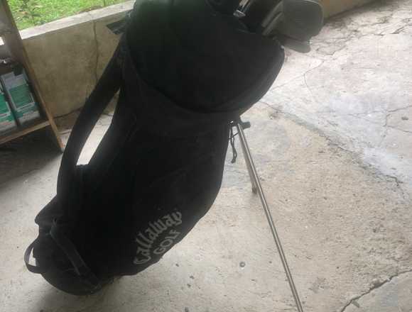 Vendo palos de golf con su maletín