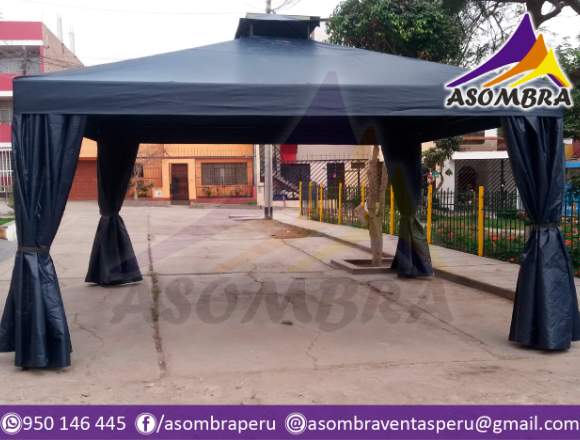 Toldos Modelo Pérgola Para Jardín / Asombra Perú