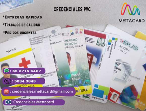 CREDENCIALES PVC ECATEPEC en Ecatepec de Morelos (Municipio)