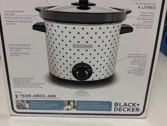 Olla cocción lenta Black+Decker en Santa Ana (Cantón)