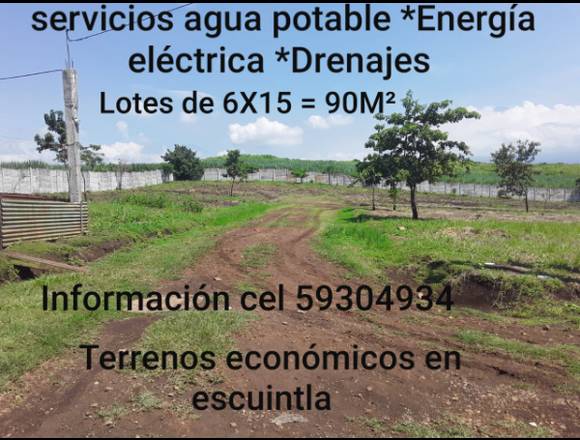 Terrenos económicos en Escuintla en Escuintla (Municipio)
