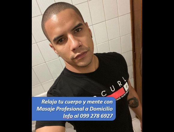 MASAJISTA PROFESIONAL A DOMICILIO en Quito (Cantón)