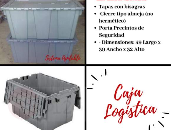 Caja Logistica con Tapa en Miranda (Municipio)