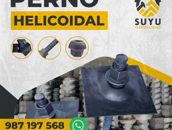 |PERNO HELICOIDAL| MINERIA | SUYU FABRICACIONES en Arequipa (Distrito)