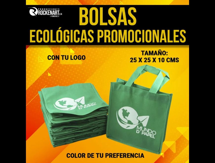 BOLSAS ECOLOGICAS CON TU MARCA en Libertador (Municipio)