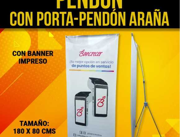 PORTA PENDON TIPO ARAÑA en Libertador (Municipio)