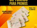 GIFT CARDS PARA PROMOS en Libertador (Municipio)