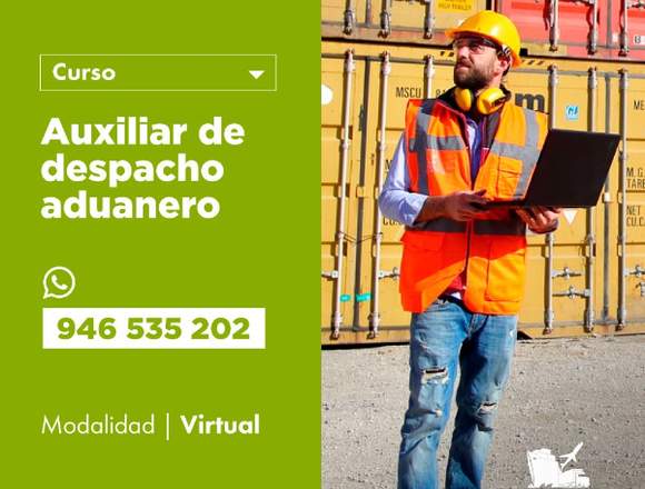 AUXILIAR DE DESPACHO ADUANERO - VIRTUAL en Junín (Distrito)