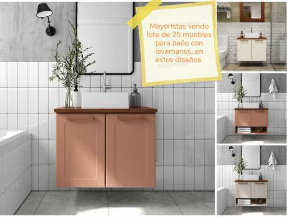 Muebles para baño con lavamanos en Santa Catarina Pinula (Municipio)