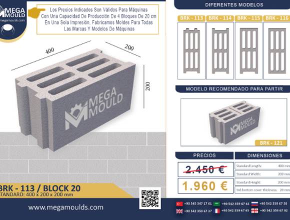 MOLDE PARA BLOQUES en Ciudad de Guatemala (Municipio)