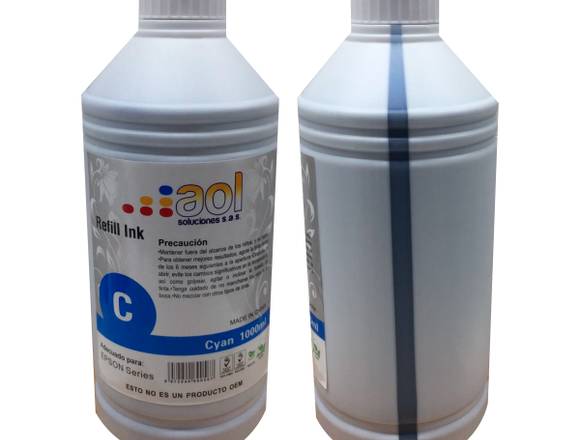 TINTA LITRO AOL BLUE en Bucaramanga (Municipio)