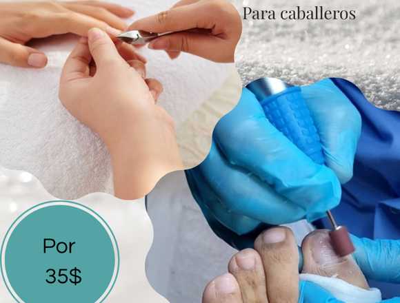 Manicura y pedicura para caballeros en Panamá (Distrito)