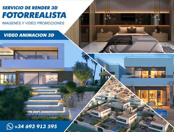 Render 3D Arquitectura y Promociones Inmobiliarias en Torrevieja (Municipio)