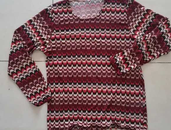 REMERA DE MANGA LARGA MUJER