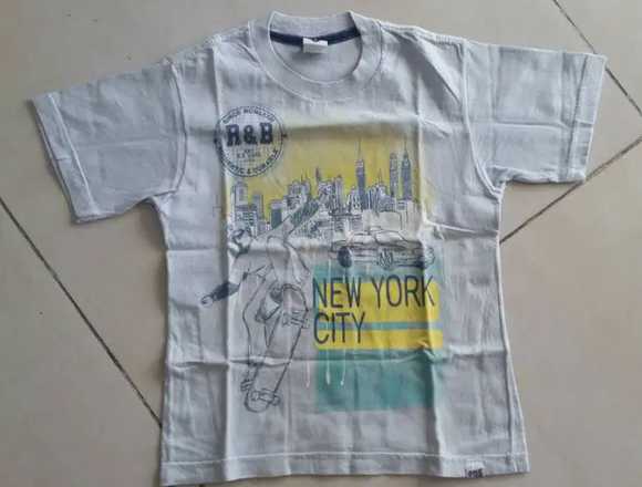 REMERA DE MANGA CORTA NIÑO en Buenos Aires (Localidad)