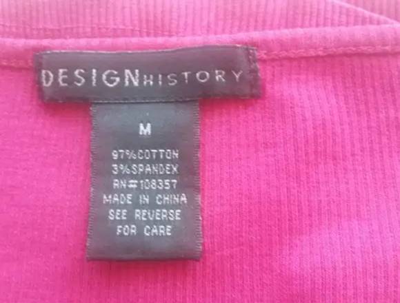 Remera con Manga 3/4 Talle M