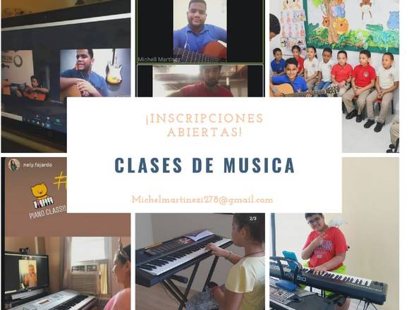 clases de musica online en Santo Domingo de Guzmán (Municipio)