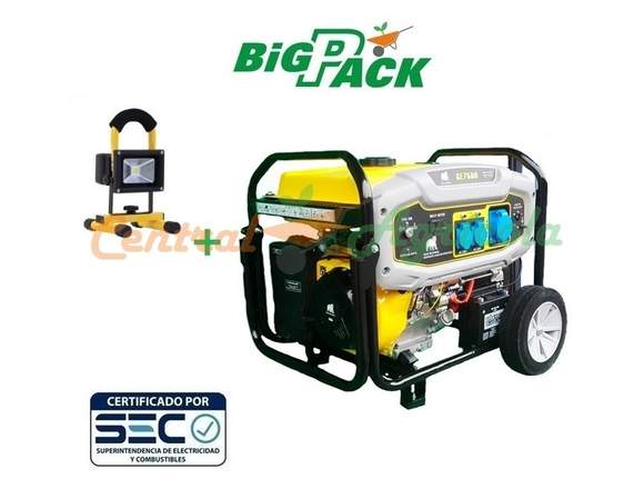 GENERADOR DE 6,5 KVA MONOFASICO 220V AC +FOCO 10W en Santiago (Comuna)