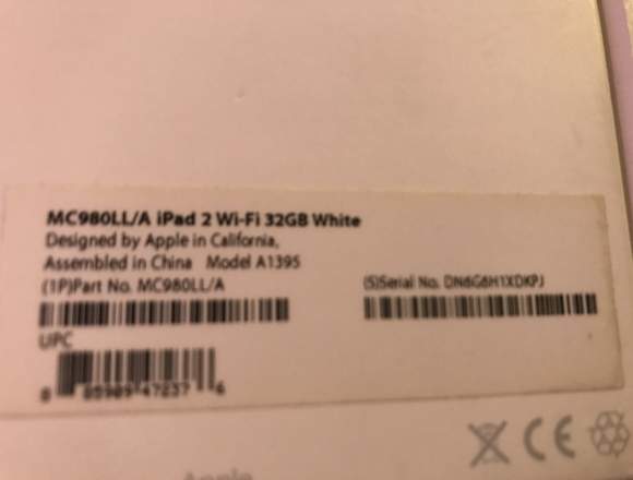 iPad 2 Air wifi 32Gb Blanco