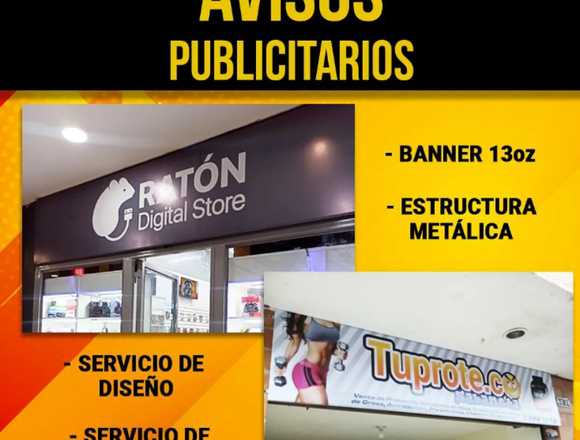 AVISOS PUBLICITARIOS PARA LOCALES en Chacao (Municipio)