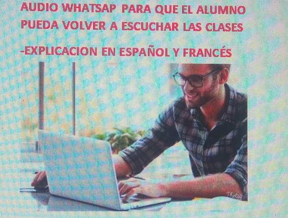 Clases de francés a distancia en Madrid (Municipio)