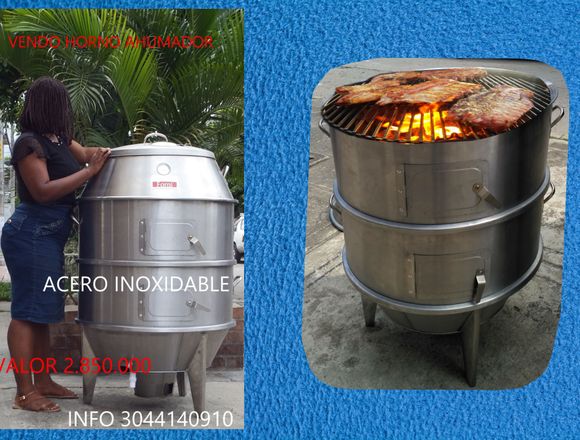 horno ahumador y asador de carnes en Caicedonia (Municipio)