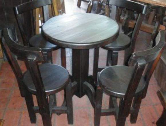 Mesas Y Sillas En Madera Muebles Restaurante en Bogotá, D.C. (Municipio)