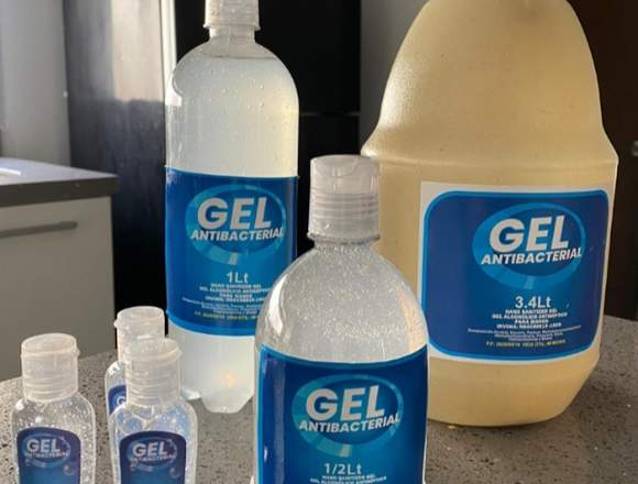 Geles Manos para tu salud.