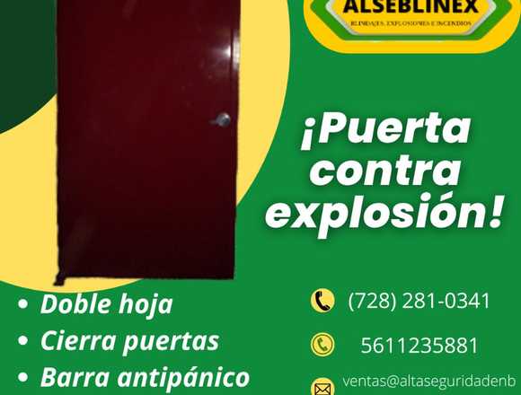 Puertas de Alta Protección contra Explosiones