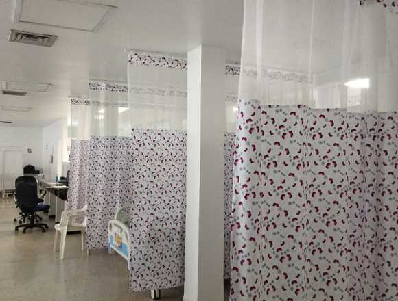 FABRICACION DE CORTINAS HOSPITALARIAS ANTIFLUIDOS en Santiago de Cali (Municipio)