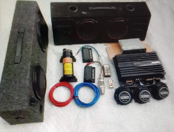 EQUIPO COMPLETO SONIDO COCHE