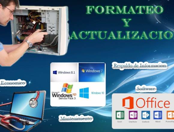 Formateo de Computadoras instalaciones ,etc. en San Juan de Lurigancho (Lima 36) (Distrito)