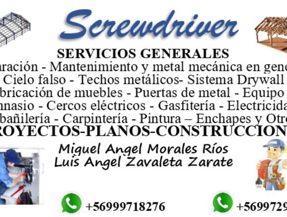 Screwdriver Servicios Profesionales en Santiago (Comuna)
