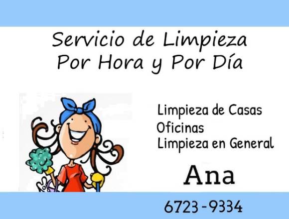 Servicio de limpieza por dia 35.00 en San Miguelito (Distrito)