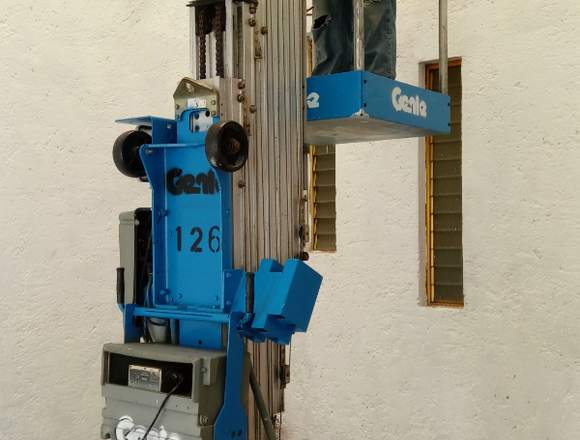 RENTA PLATAFORMA PERSONAL GENIE CON ALCANCE DE 10M