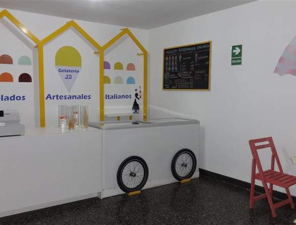 Vendo negocio de Heladeria Artesanal Italiana