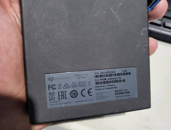 DISCO EXTERNO 5 TB SEAGUETE