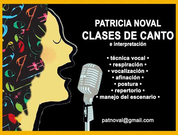 CLASES DE CANTO EN CABALLITO en Lago Buenos Aires (Localidad)