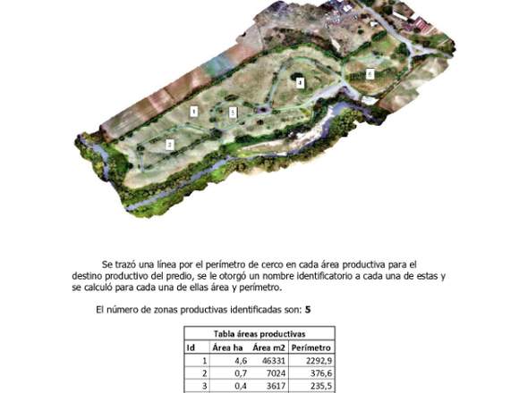 Geomensura con drones en Los Lagos (Comuna)
