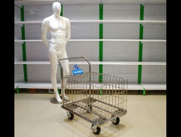 Carro autoservicio sacapaquetes