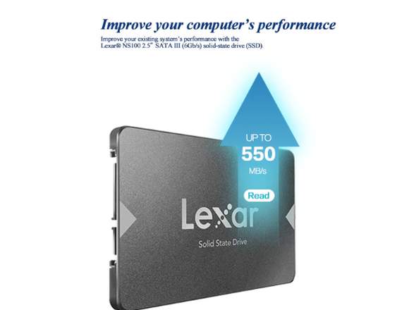 Disco SSD de 256gb marca LEXAR en Cusco (Distrito)