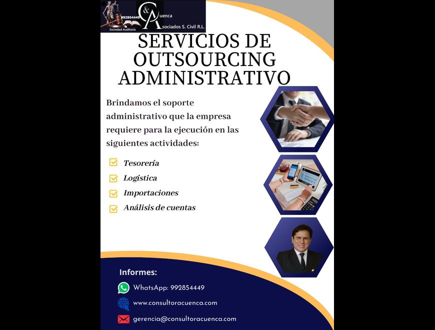 OUTSOURCING ADMINISTRATIVO en Puno (Distrito)