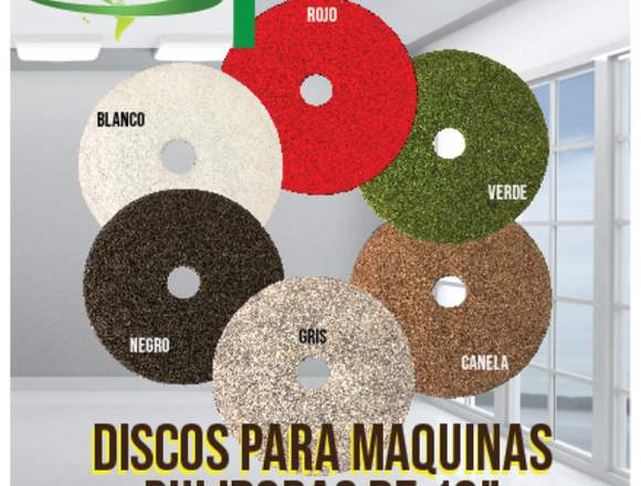 DISCOS PARA PULIDORA DE PISOS en Azcapotzalco (Municipio)
