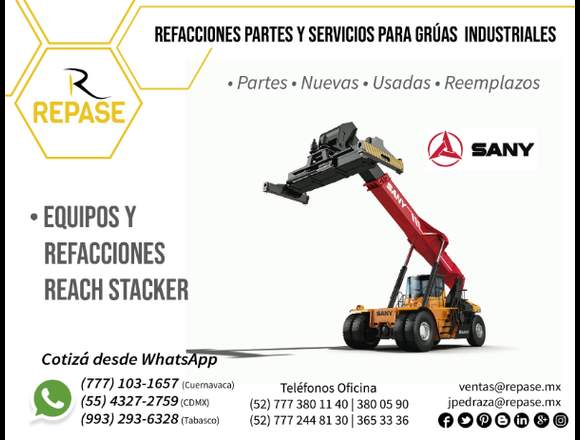 PARTES PARA REACH STACKER SANY