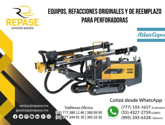 REFACCIONES ORIGINALES PARA PERFORADORAS en Mérida (Municipio)