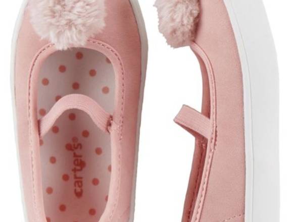 Zapatos rosados de tela - niña talla 8 en Quito (Cantón)