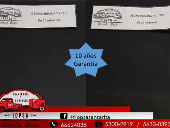 GEOMEMBRANA PARA RESERVORIOS en Palencia (Municipio)