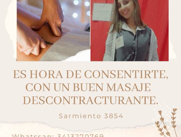 Masajista profesional matriculada en Rosario (Localidad)