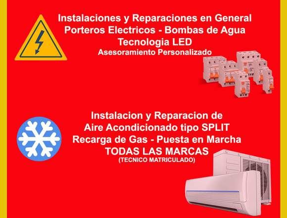 Electricista y Refrigeracion