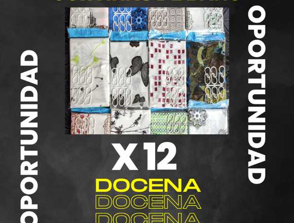 Cortinas de baño por docena